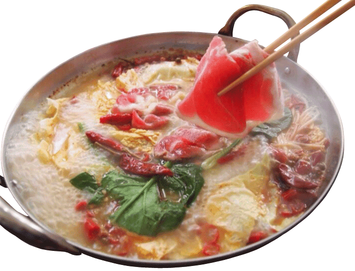 生ラムジンしゃぶの写真